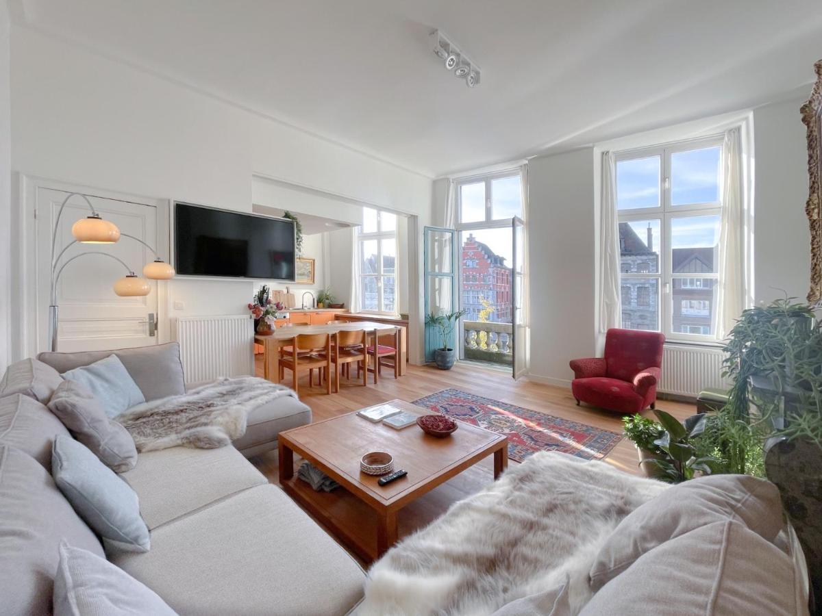 Appartement Spacieux & Calme Avec Vue Sur L'Escaut تورناي المظهر الخارجي الصورة